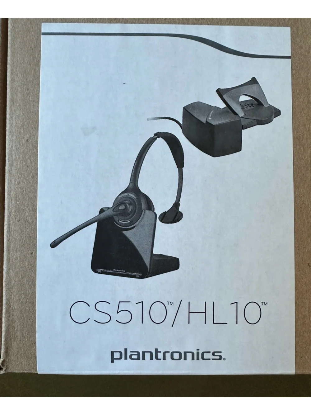 Platronics CS510/HL10 Wireless Mono Headset - Black